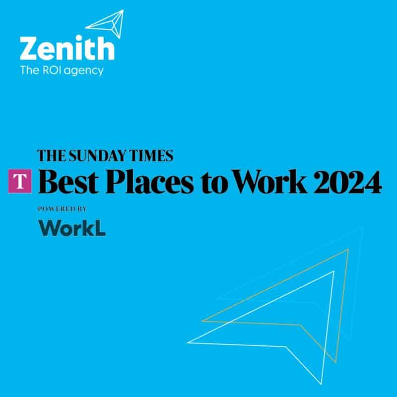 The Sunday Times Best Place to Work 2024 Zenith